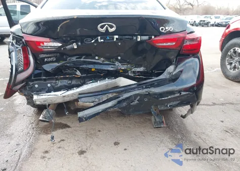 2023 Infiniti Q50 Luxe Awd from USA, damaged, VIN JN1EV7BR9PM542652